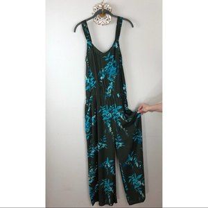 a.n.a Shanti Floral Tank Jumpsuit M NWT